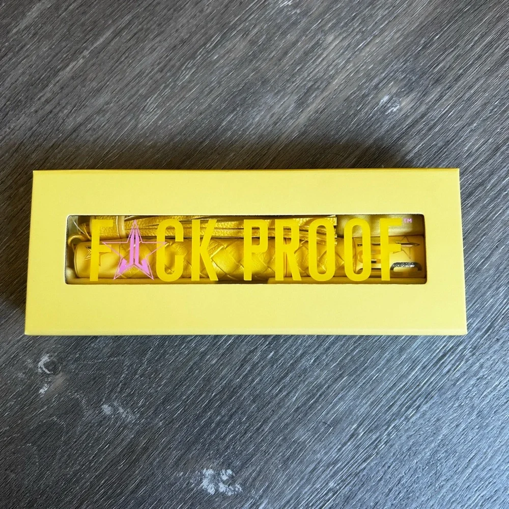 Jeffree Star F*ck Proof Mascara in Yellow - New in Box